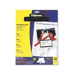  Fellowes® Clear Laminating Pouch Assortment Kit, 3mm 