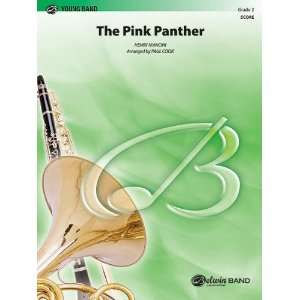 The Pink Panther Conductor Score Concert Band By Henry Mancini / arr 