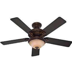 Hunter Fan 20551 52 Inch Brushed Cocoa with 5 Aged Barnwood Rustic 