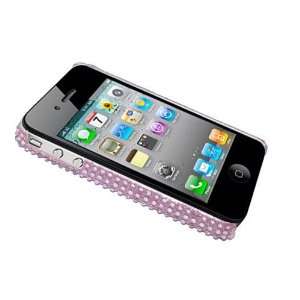  Modern Tech Pink Diamante Case/ Cover for Apple iPhone 4 