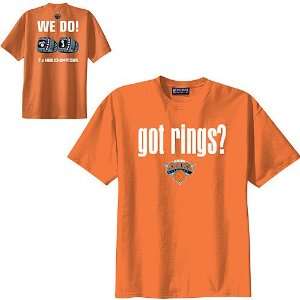   Athletic New York Knicks Got Rings? T Shirt