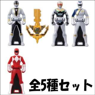 Kaizoku Sentai Goseiger Ranger Key 2 Candy Toy 5 figure  