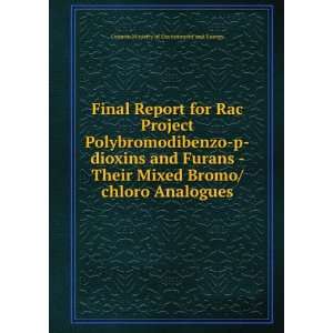  Final Report for Rac Project Polybromodibenzo p dioxins 