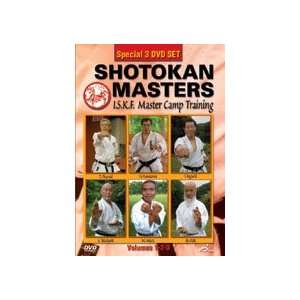  Shotokan Masters ISKF Master Camp Training 3 DVD Set 
