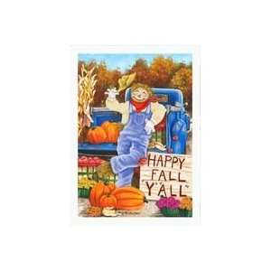  Happy Fall YAll Mini Flag: Home & Kitchen