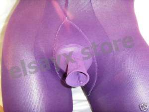 120D Mens full body Pantyhose sheath open & crotchless  