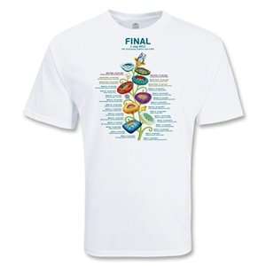  hidden UEFA Euro 2012 Official Event T Shirt (White 