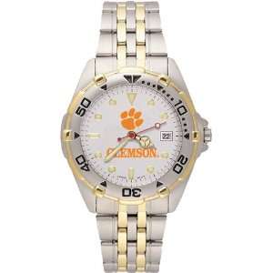  Clemson Tigers Mens All Star Watch Stainless Steel 