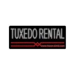  Tuxedo Rental Outdoor LED Sign 13 x 32: Home Improvement