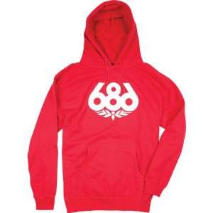  686 Wreath Pullover Hoodie   Mens Red, XL Sports 