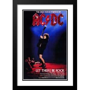  Let There Be Rock 32x45 Framed and Double Matted Movie 