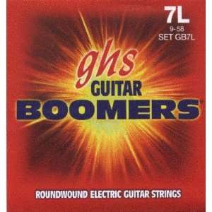   Boomers Roundwound 7 String .009   .058, GB7L B 
