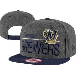  Milwaukee Brewers 9FIFTY BW Snapback Hat Sports 