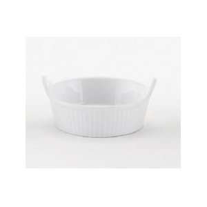 Harold Import 98028 Porcelain Mini Earred Ramekin 1 Ounce, White 