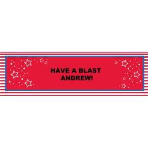  Fireworks Personalized Banner Large 30 x100 Health & Personal Care
