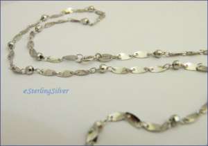   Silver Designer Chain / Necklace   18 Inches,3.2 Grams,2.8mm Width