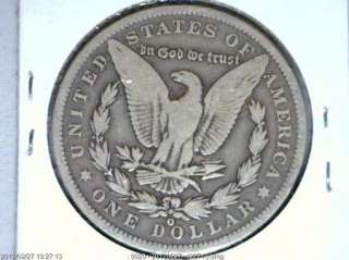 1887 O MORGAN SILVER DOLLAR GEM HIGH DEFINITION KEY YEAR COIN # 21 