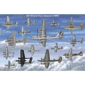  Military Aviation Posters   WWII Warbirds Military 