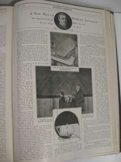 1913 SCIENTIFIC AMERICAN ILLUSTRATED JOURNAL: JAN JUNE  