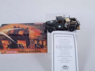   Fire Engine Series YYM35189 1941 Chevrolet Army Fire Truck  