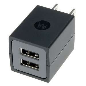  OEM Motorola SPN5689A Dual Port Universal Wall Charger for 