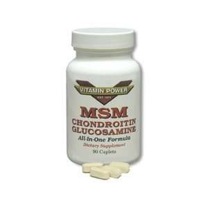  Glucosamine Chondroitin MSM Supplement  Size  180 