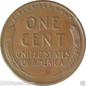 1953 S Wheat cent roll Average Circulated.  