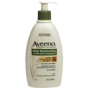  Aveeno Daily Moisturizing Lotion SPF 15 Beauty