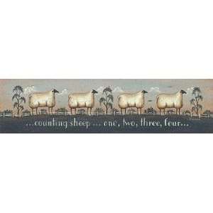  Counting Sheep Poster Print: Home & Kitchen