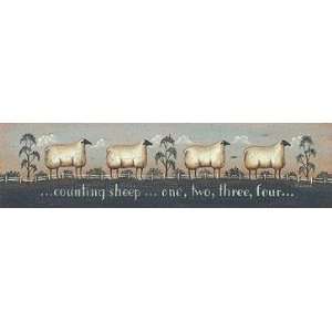  Counting Sheep Poster Print