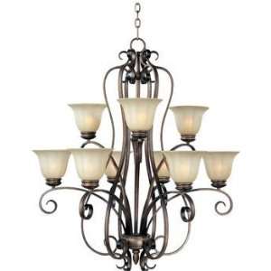  Maxim Lighting 22246WSPD 9 Light Fremont Chandelier 