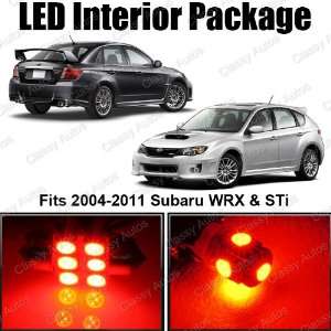   LED Lights Interior Package for Subaru WRX STi (6 Pieces): Automotive