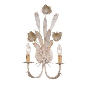   Southport Handpainted Wrought Iron Wall Sconce: Home Improvement