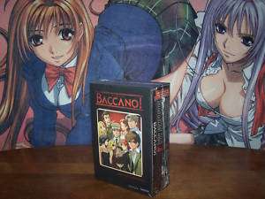 Baccano LE Art Box + Vol 1 Anime DVD Funimation Anime DVD BRAND 