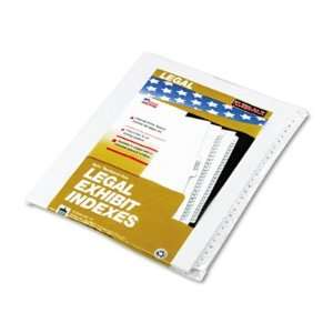  Kleer Fax 90000 Series Side Tab Legal Index Divider Set 
