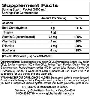 THREELAC, PROBIOTICS, CANDIDA YEAST PROBIOTIC FORMULA 816663007504 