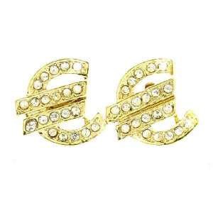  World Gold Plated EURO CZ Stud Earrings: Everything Else