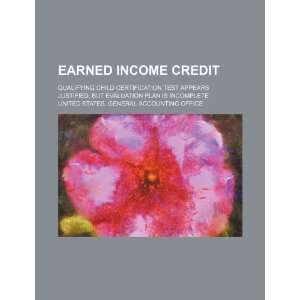  Earned income credit qualifying child certification test 