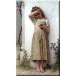 In Penitence 9x16 Streched Canvas Art by Bouguereau, William Adolphe