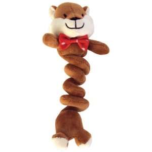    Dogit Luvz Christmas Plush Bungee Toy, Chipmunk: Pet Supplies