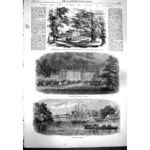   : 1861 PRINCE WALES CLUMBER WORKSOP MANOR LORD FOLEY: Home & Kitchen