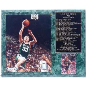    Larry Bird 12x15 Plaque with Photo and Stats: Sports & Outdoors