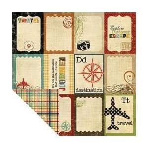 New   Destinations Double Sided Elements 12X12   Flash Cards by Simple 