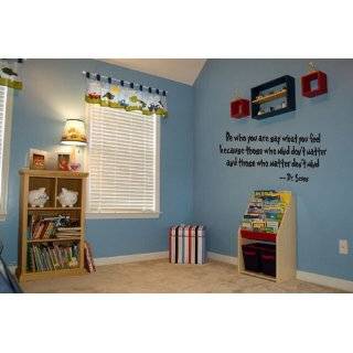 Dr seuss be who you are say Wall art kids vinyl letters decals love 