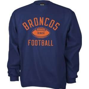Denver Broncos End Zone Work Out Crewneck Sweatshirt:  