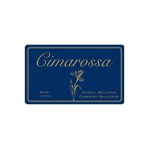  Cimarossa Vineyards Cabernet Sauvignon Rian Vineyard 2008 