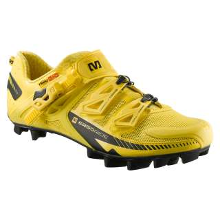 Mavic 2011 Fury MTB Cycling Shoes   Yellow   Size 9.5 9802  