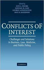 Conflicts of Interest Challenges and Solutions in Business, Law 
