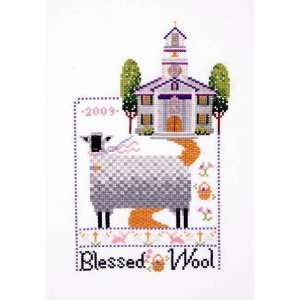  Blessed Wool   Cross Stitch Pattern: Arts, Crafts & Sewing
