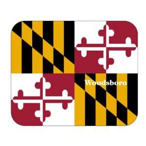  US State Flag   Woodsboro, Maryland (MD) Mouse Pad 
